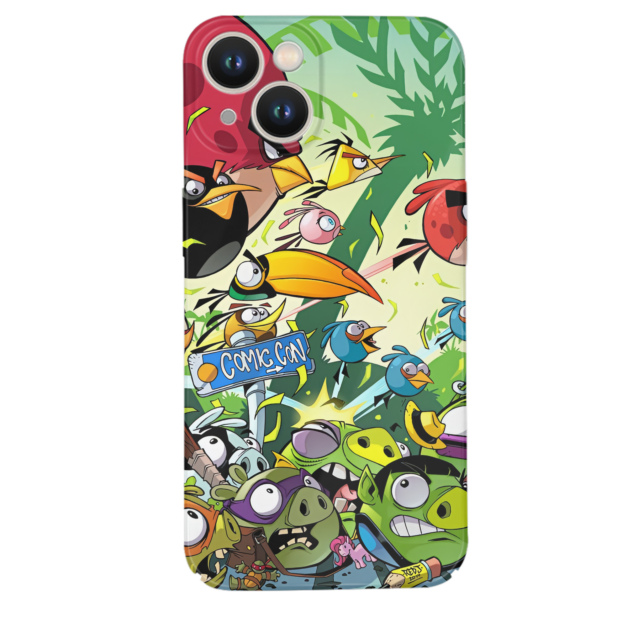 （画像用） Angry Birds アングリーバード 【iPhone 14シリーズ対応】ハードケース